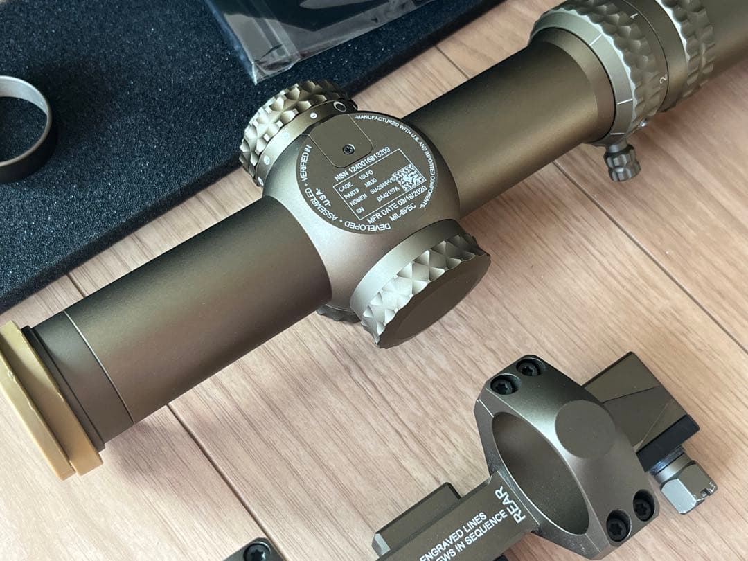 1-8x24mm FFP ショートスコープ ATACR NFエボリューションギア