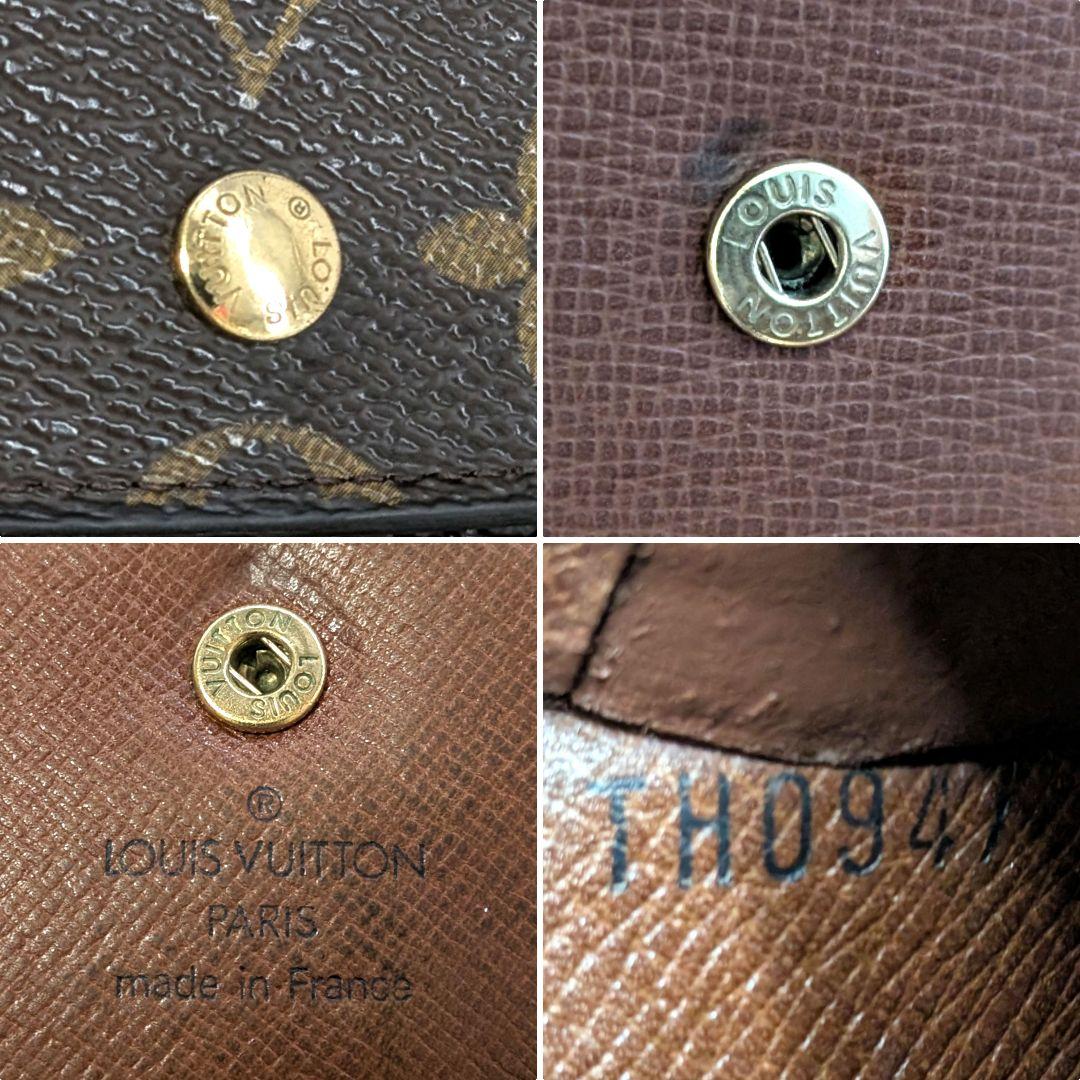 ルイヴィトン モノグラム インターナショナル 三つ折り 長財布 B39