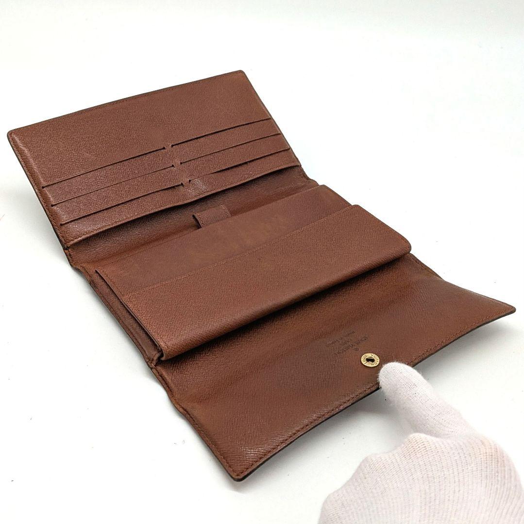 ルイヴィトン モノグラム インターナショナル 三つ折り 長財布 B39