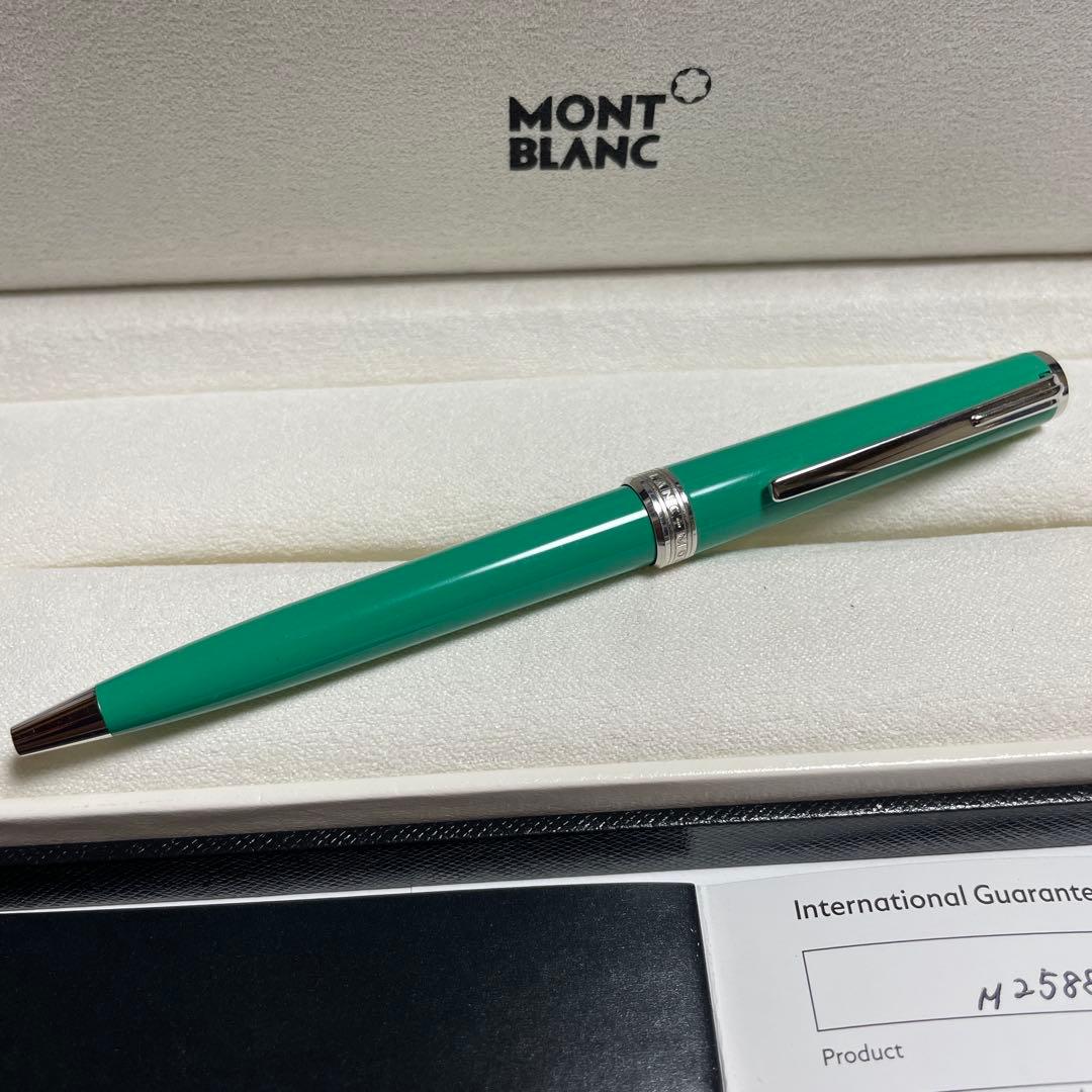 モンブランpixボールペン　エメラルドグリーン