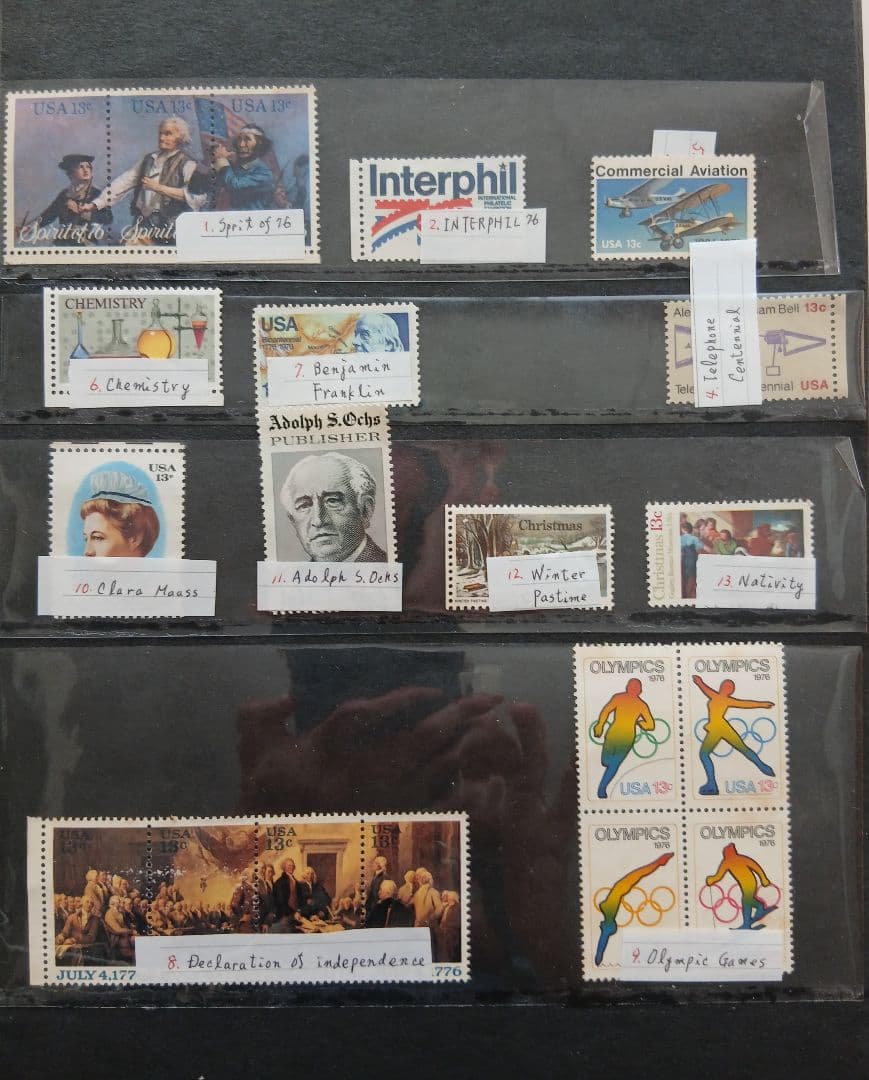 コレクション UNITED STATES POSTAL SERVICE 72~76 NO733