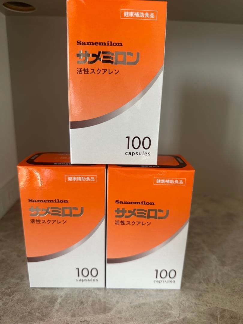 サメミロン 活性スクアレン 100粒×3箱セット