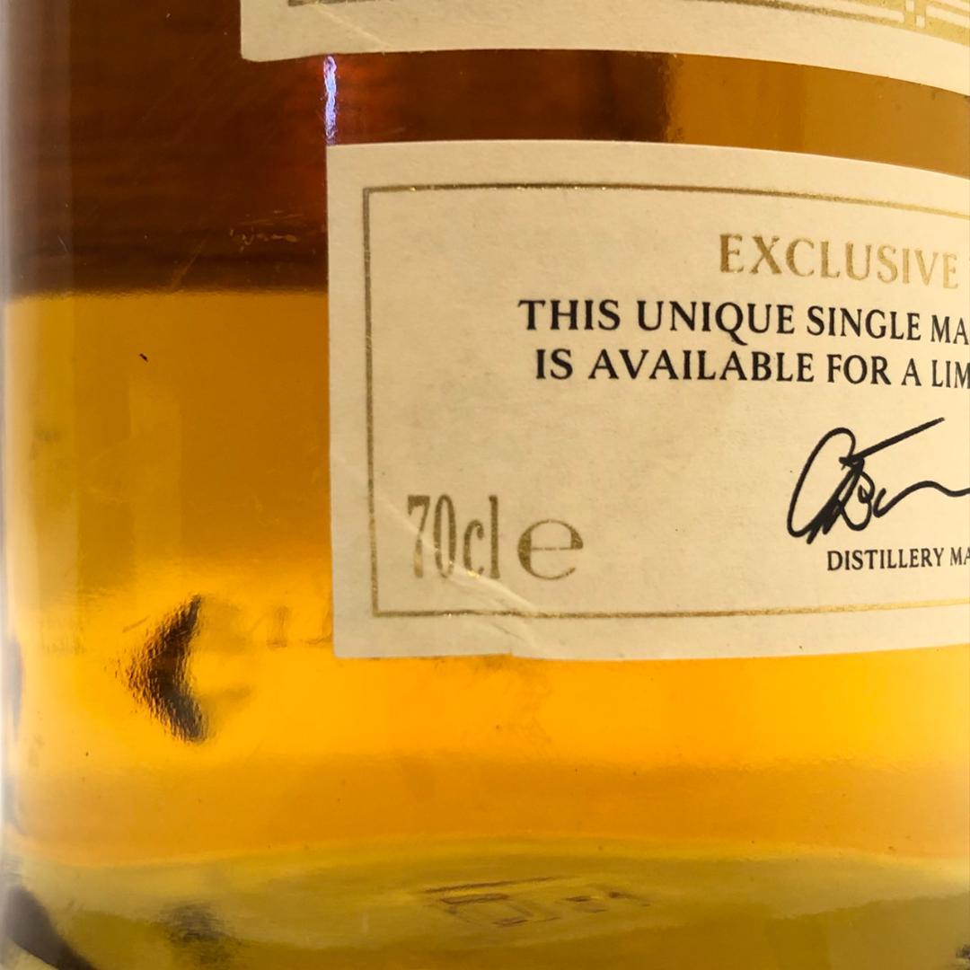 オールドボトル グレンモーレンジ 18年 ホワイトラムウッドフィニッシュ