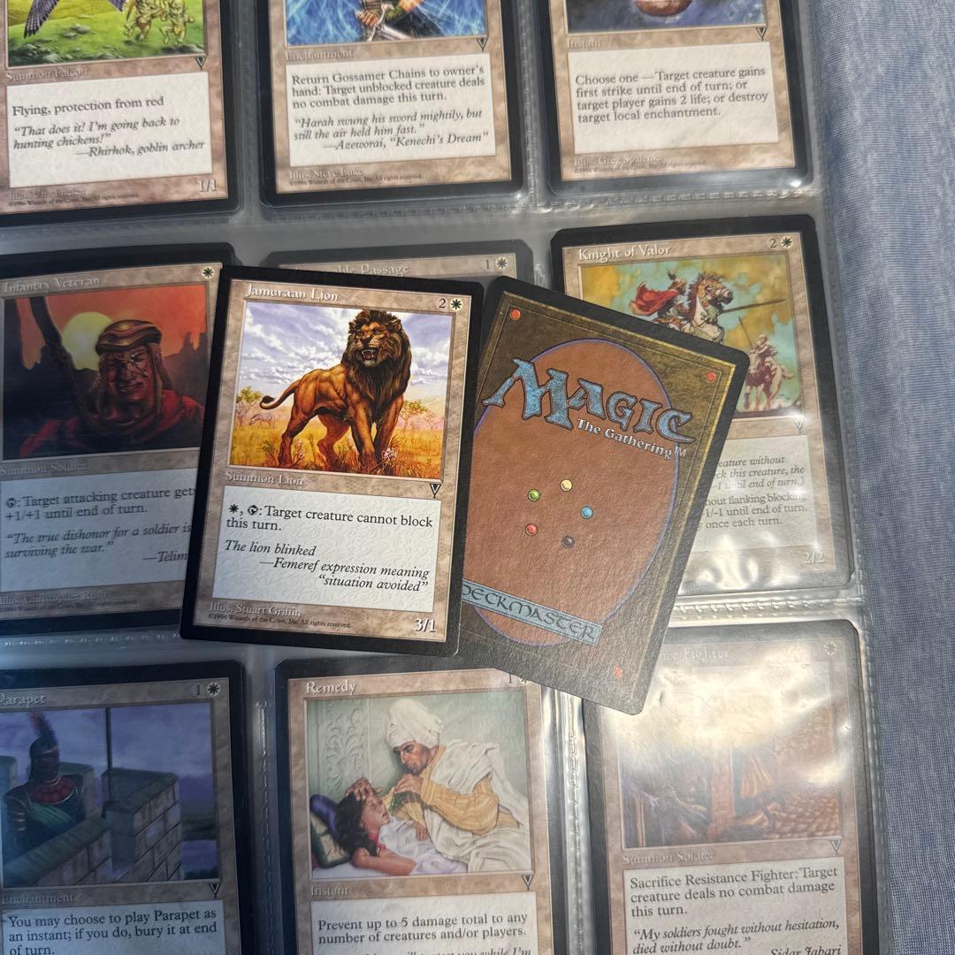 MagicThe Gathering Visions カード全集バインダーセット