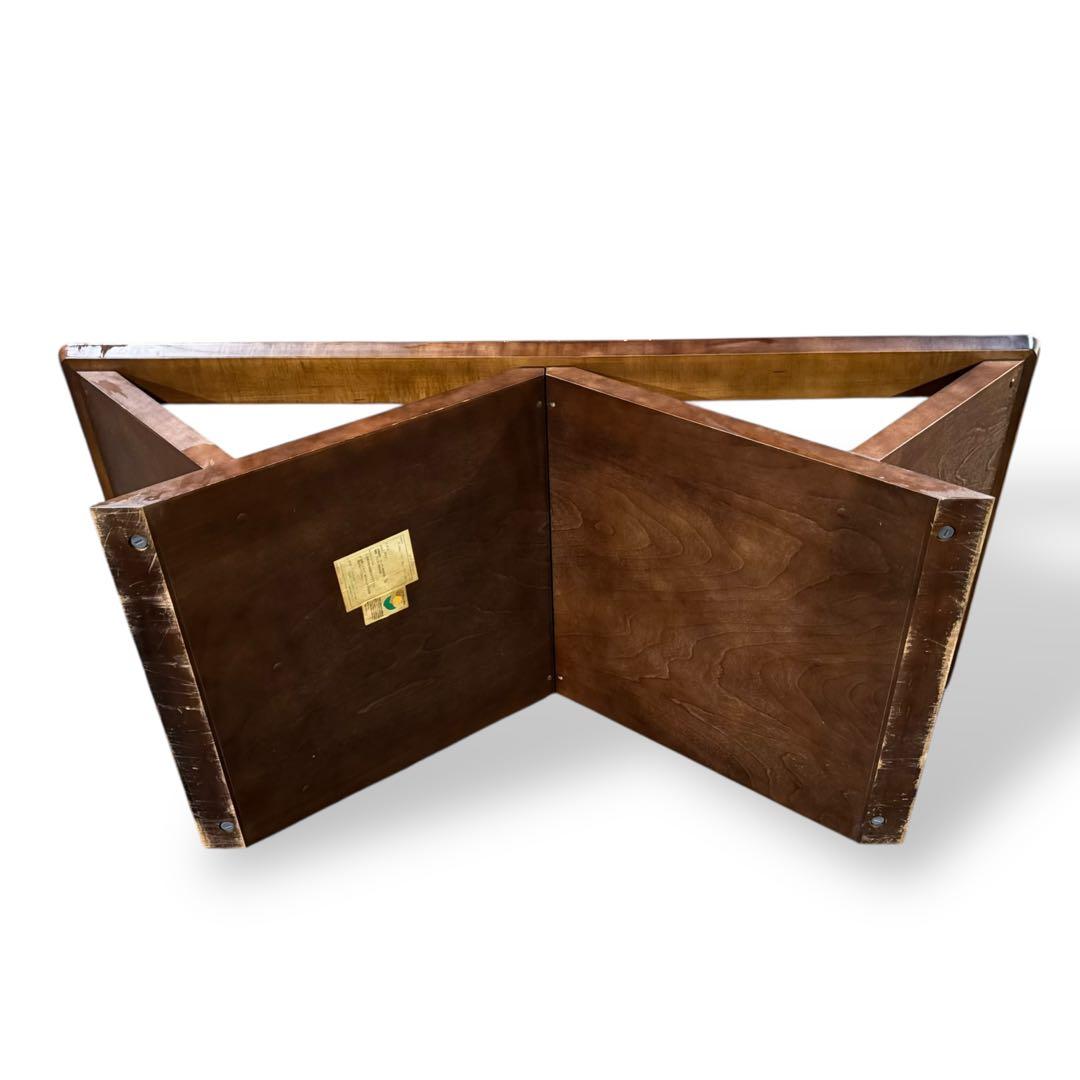 マルニ 木工 ガラス天板 ローテーブル｜モダンデザイン