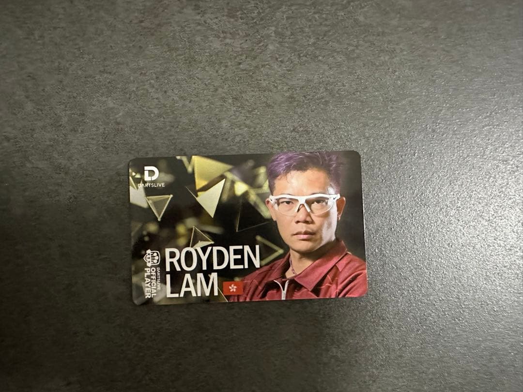 ROYDEN LAM DARTSLIVEカード　ダーツライブカード