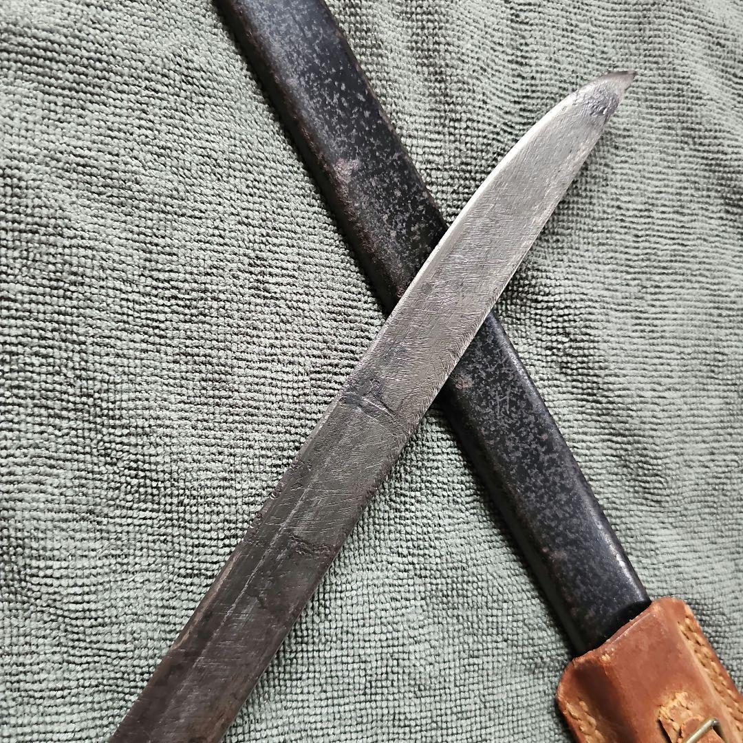 旧日本軍　三十年式銃剣　末期型　模造品