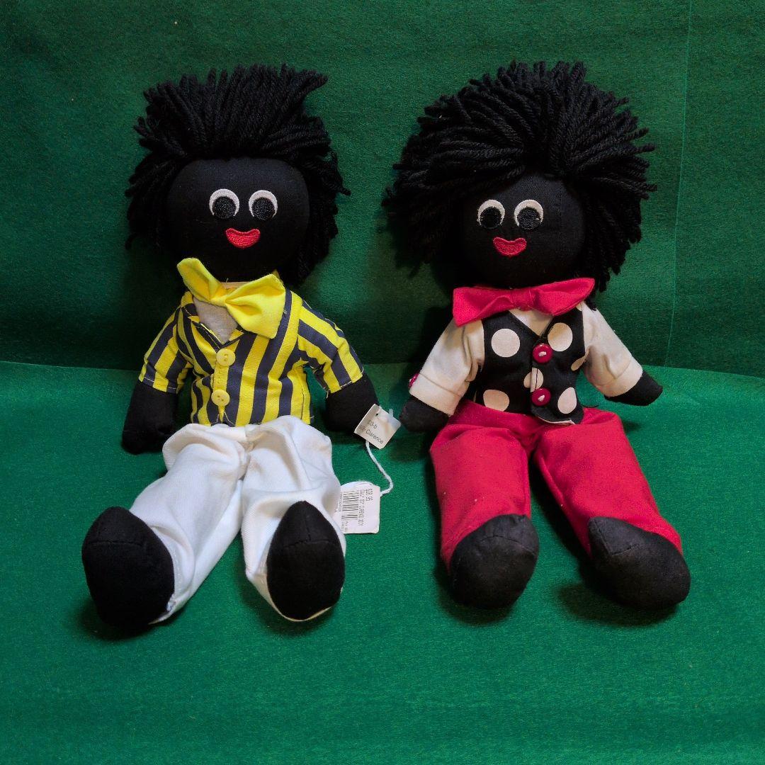 珍しいゴリウォーグ人形　輸入品2体セット【最終価格】