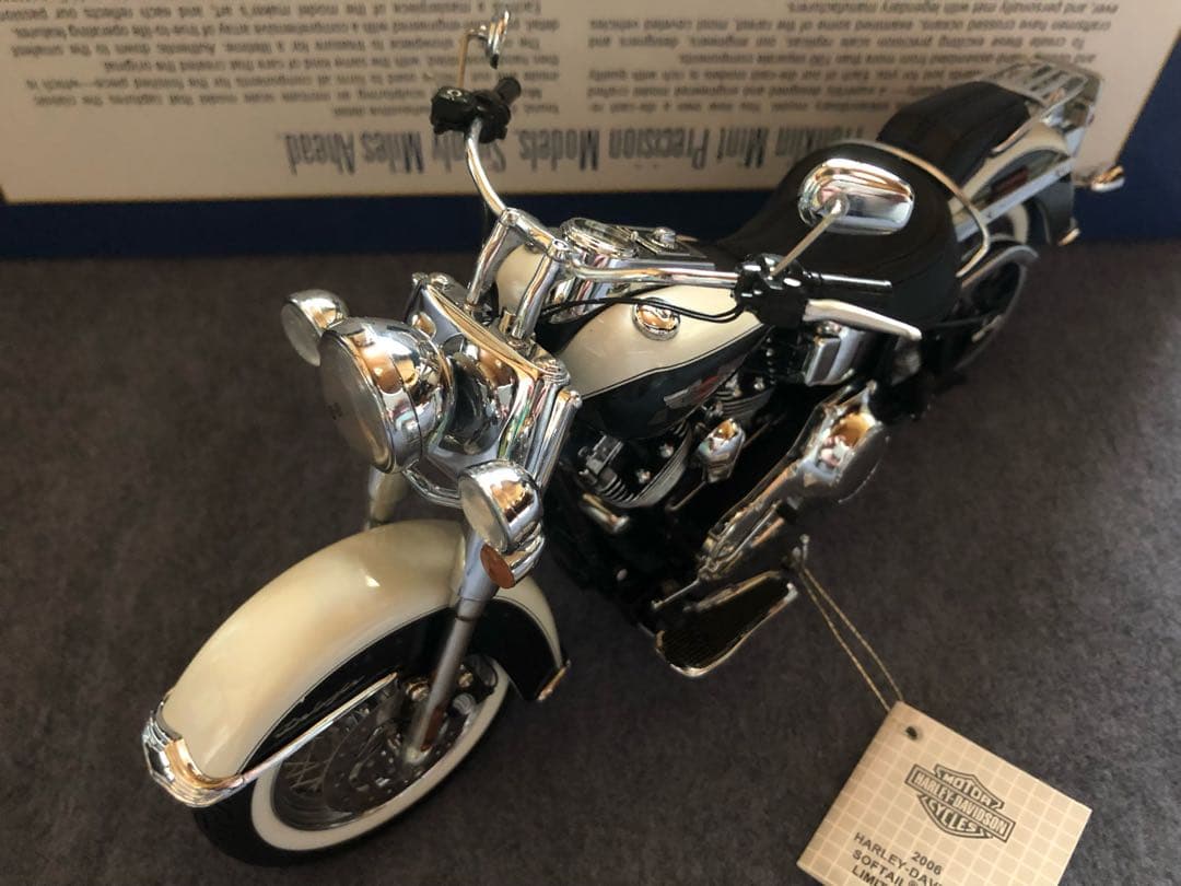 フランクリンミント　1/10 ハーレーダビットソン/ソフテイル