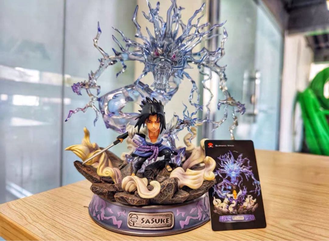 NARUTO ナルト うちはサスケ ガレージキット ガレキ スタチュー ④