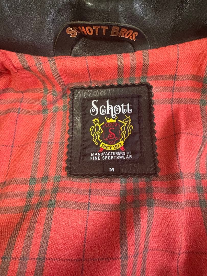 Schott トラッカージャケットシングルライダース カウハイド 3101022