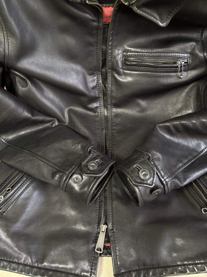 Schott トラッカージャケットシングルライダース カウハイド 3101022