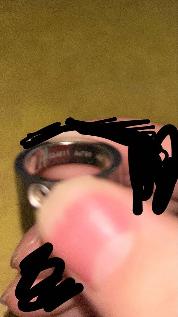 ルイヴィトン プティット バーグ アンプラント リング ホワイトゴールド