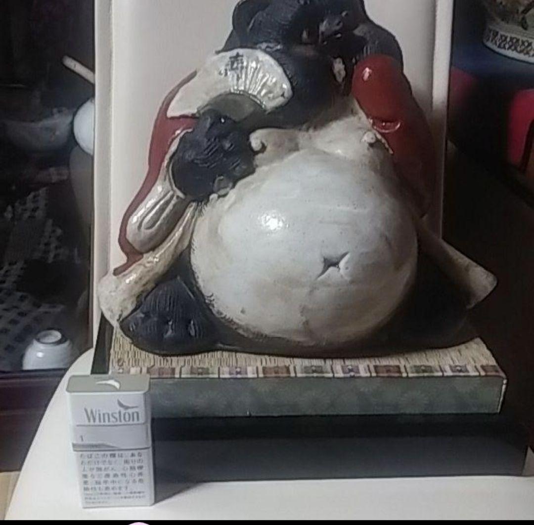 一点物！！！手作り たぬき 置物 信楽焼