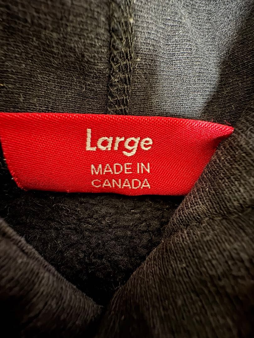 supreme ロゴパーカー L