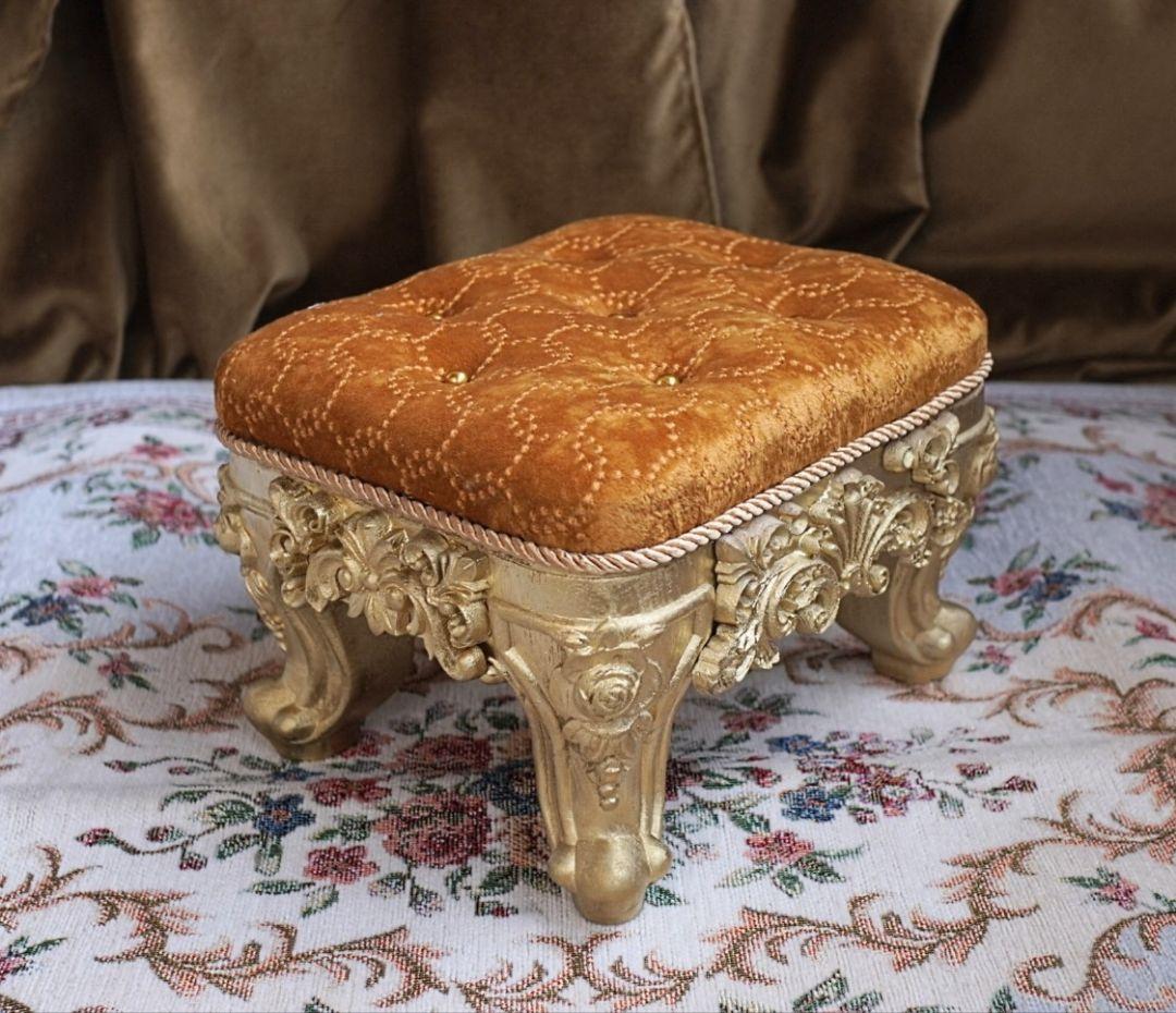 ななこ八 1/3アンティーク調スツール