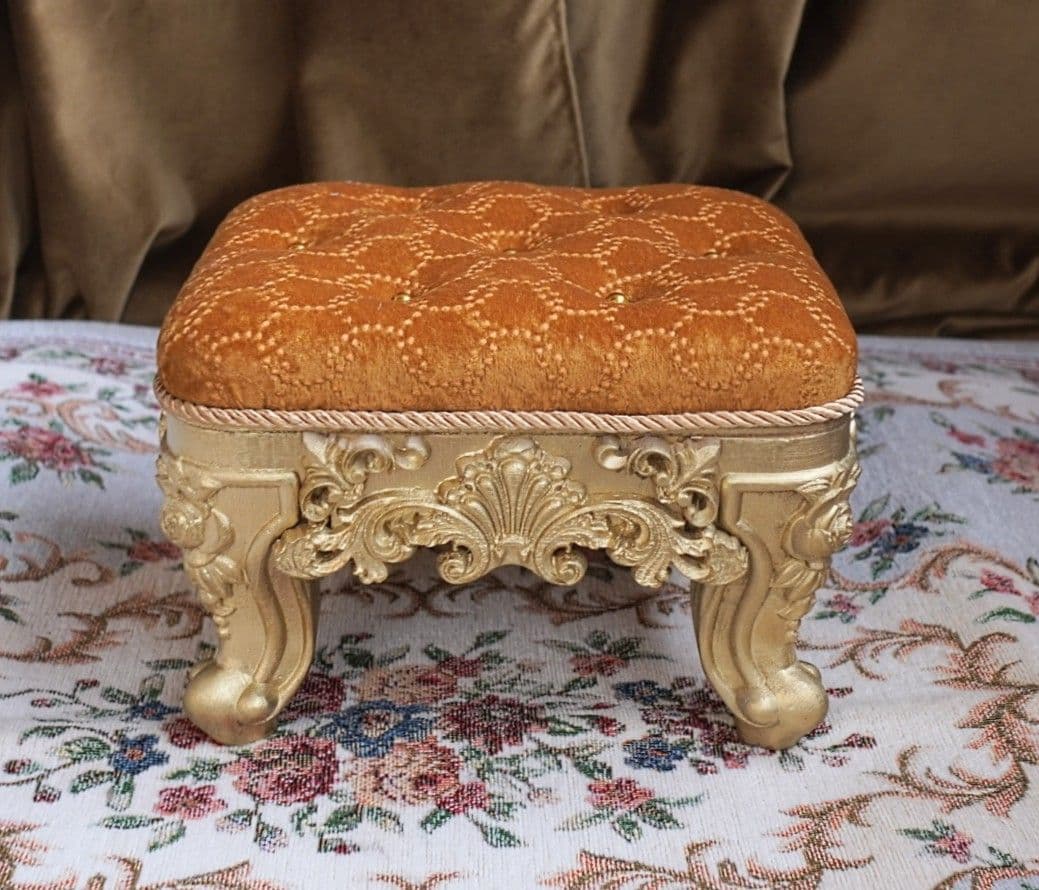 ななこ八 1/3アンティーク調スツール