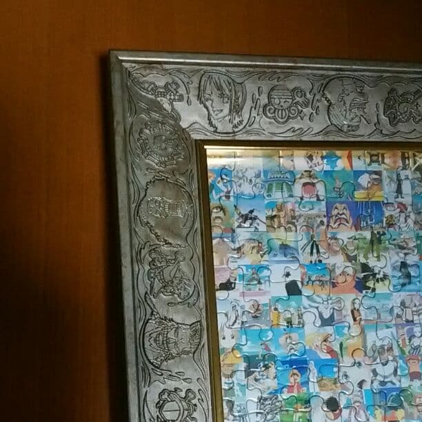 ワンピースのモザイクパズル