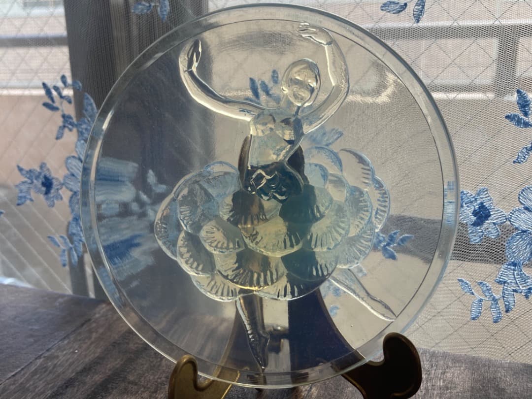 オパールセントガラス　オブジェ