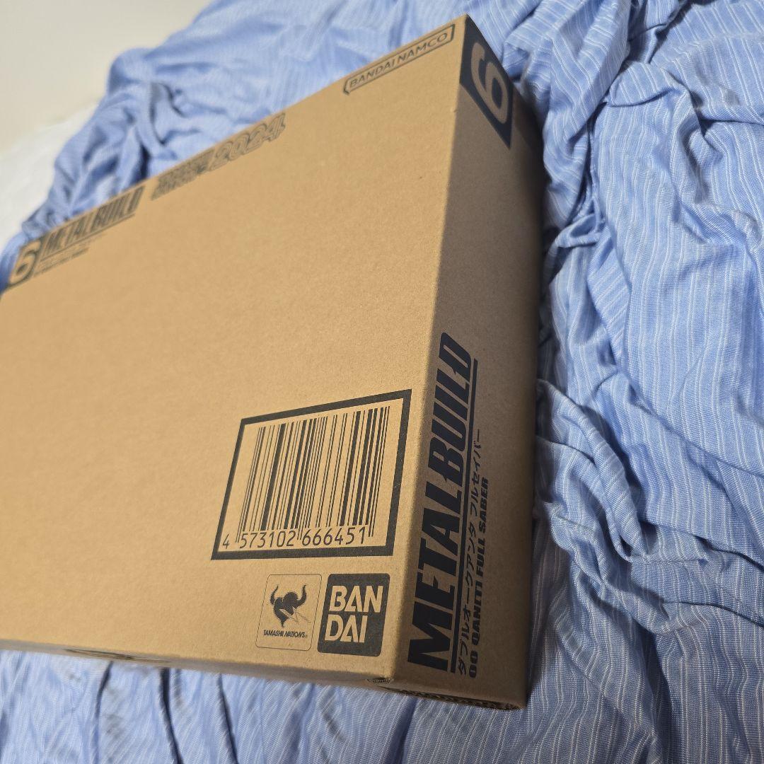 新品未開封　L BUILD メタルビルド ダブルオークアンタフルセイバー