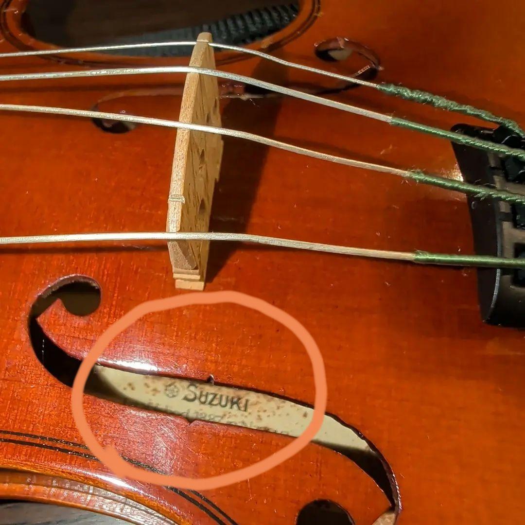 スズキ・メソード　バイオリン本体 ケース付き