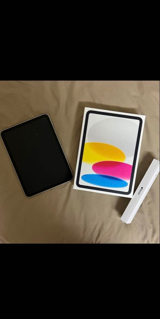 Apple iPad 64gbシルバー本体& Apple Pencil