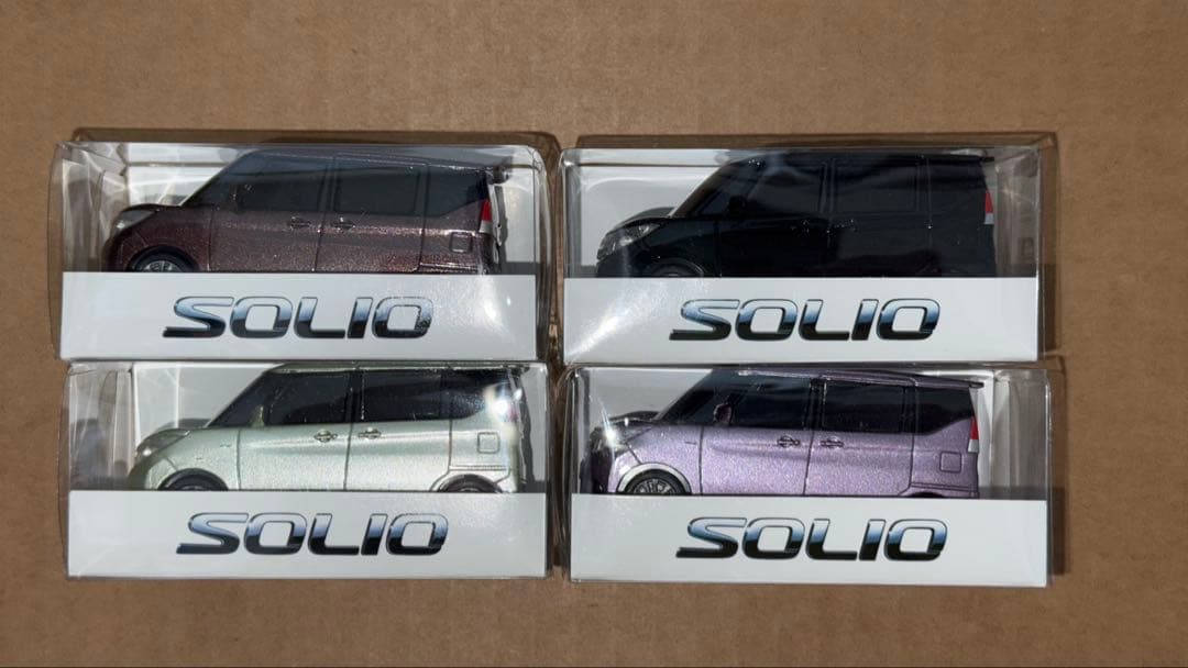 【匿名配送】 スズキ ソリオ & ソリオバンディット プルバックカー 8台