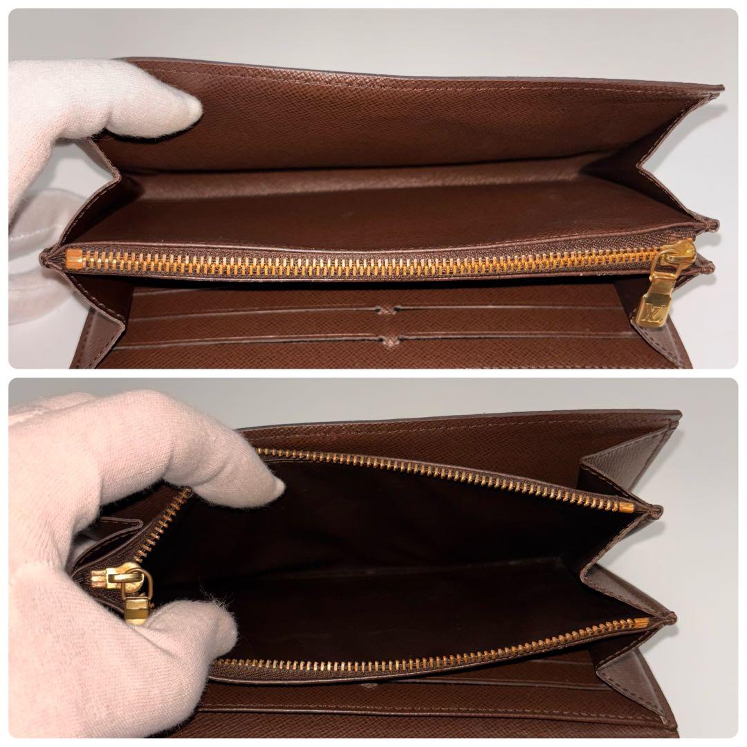 鑑定済み✨ルイヴィトン✨ダミエ✨ポルトフォイユ・サラ 二つ折り 長財布