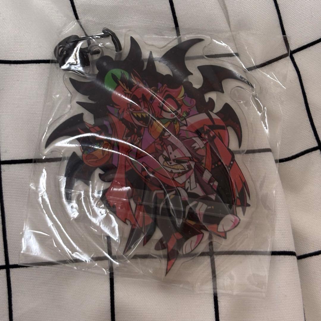 ヤ*ん様 ハズビンホテル アラスター ハスター ニフティ アクリルキーホルダー