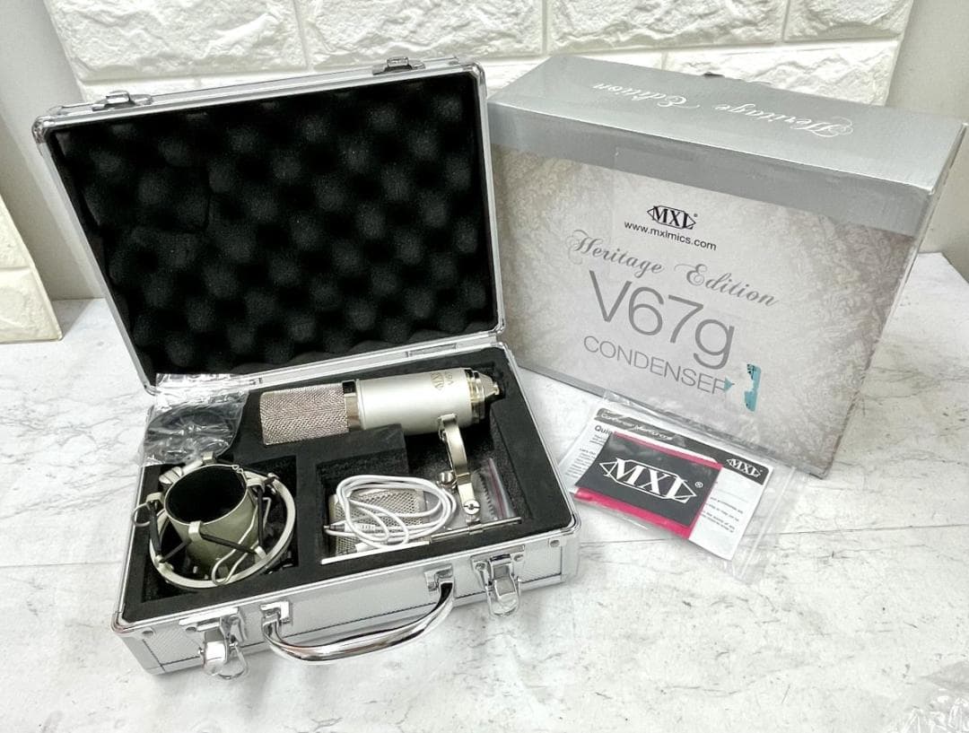 MXL V67g コンデンサーマイク アルミケース付 *