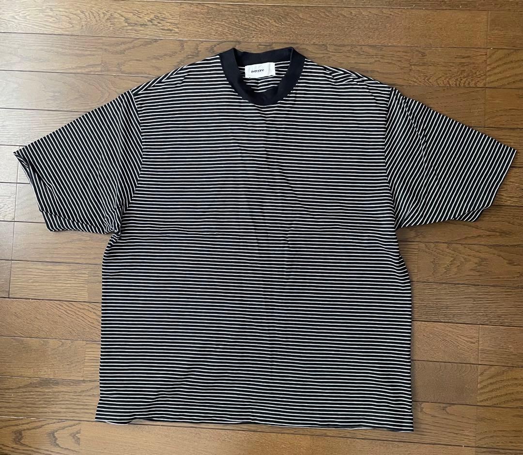 トップス everyone border short sleeve tee shirt