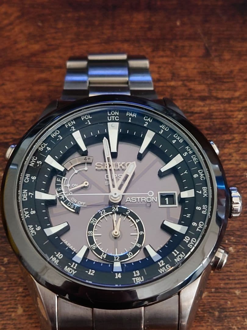 SEIKO ASTRON GPSソーラー 7X52-0AA0 　要オーバーホール