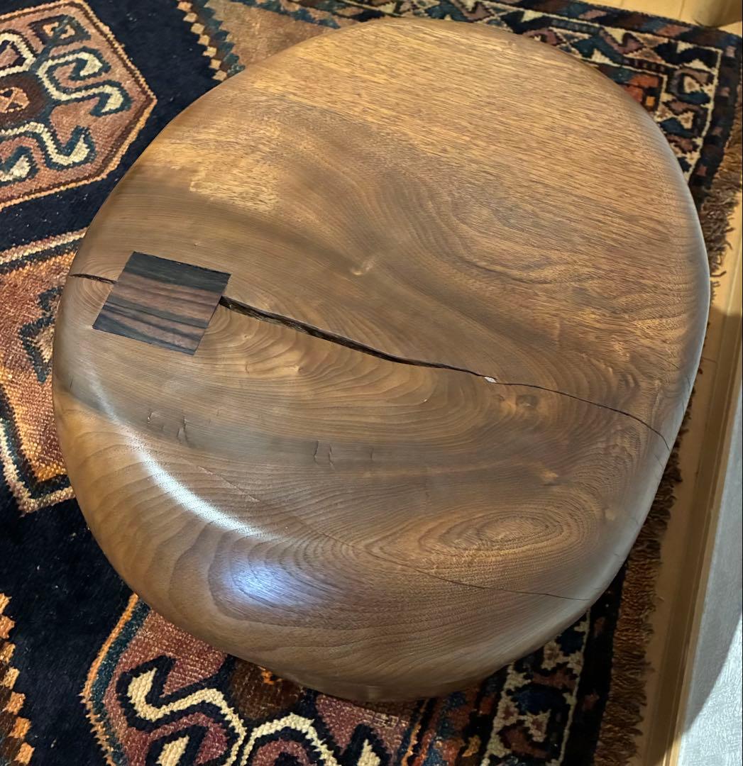 盛永省治 スツール ウォールナット