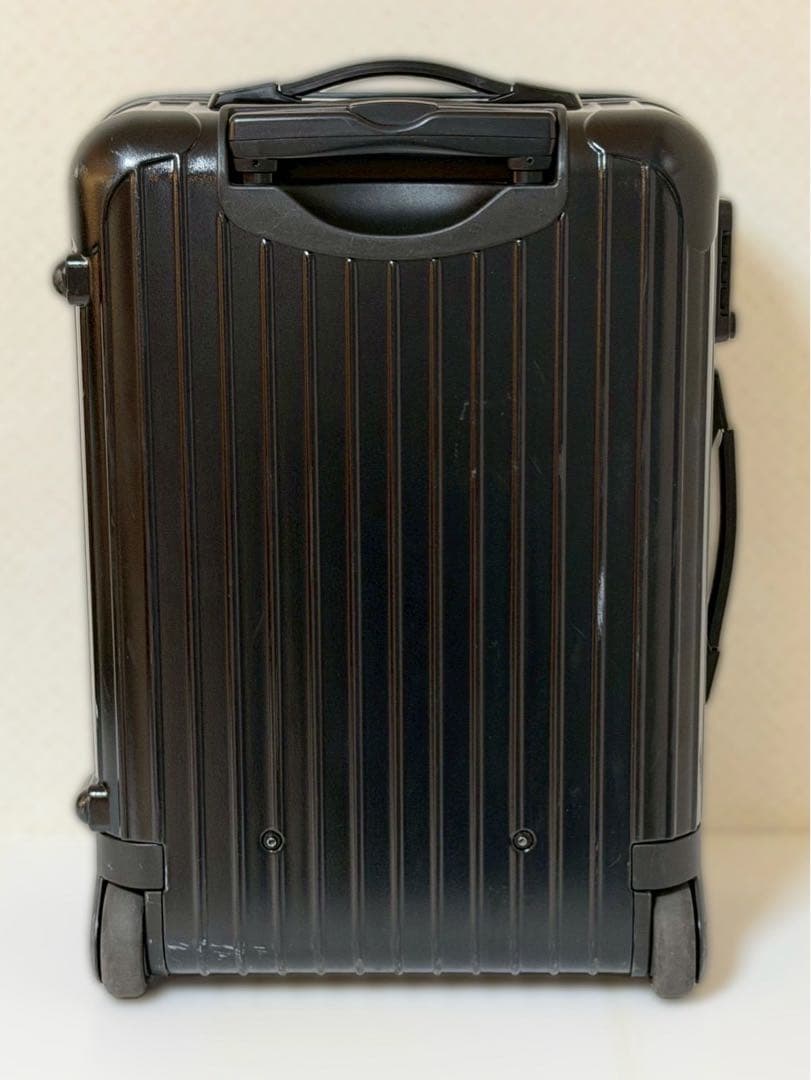 【RIMOWA】サルサ35LTSAロック付 2輪スーツケース ブラック機内持込可