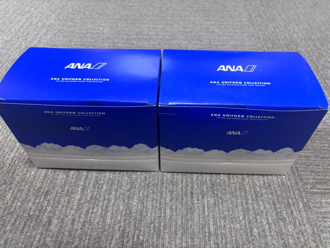 ANA ユニフォームコレクション　フィギュア12体セット　海洋堂