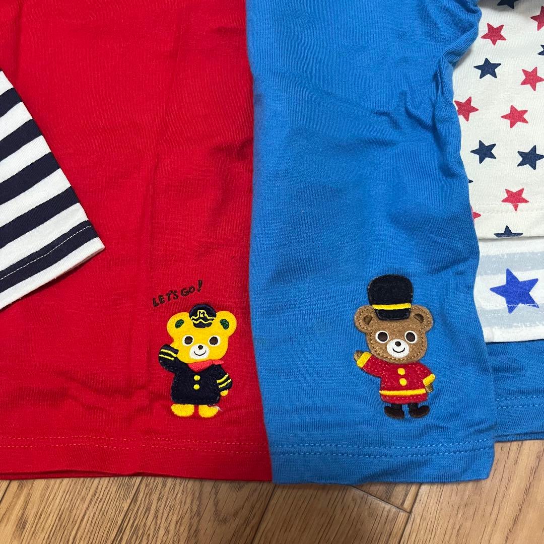 美品　ミキハウス★ まとめ売り　トレーナー　ロンT 90