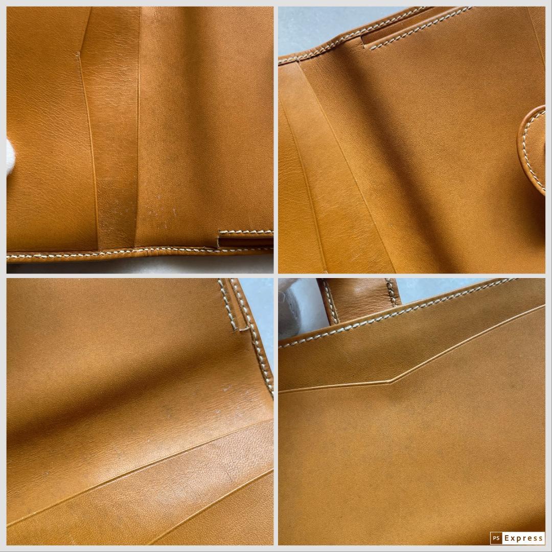 ■598 GUCCI オールドグッチ シェリー GGマイクロ がまぐち 折り財布