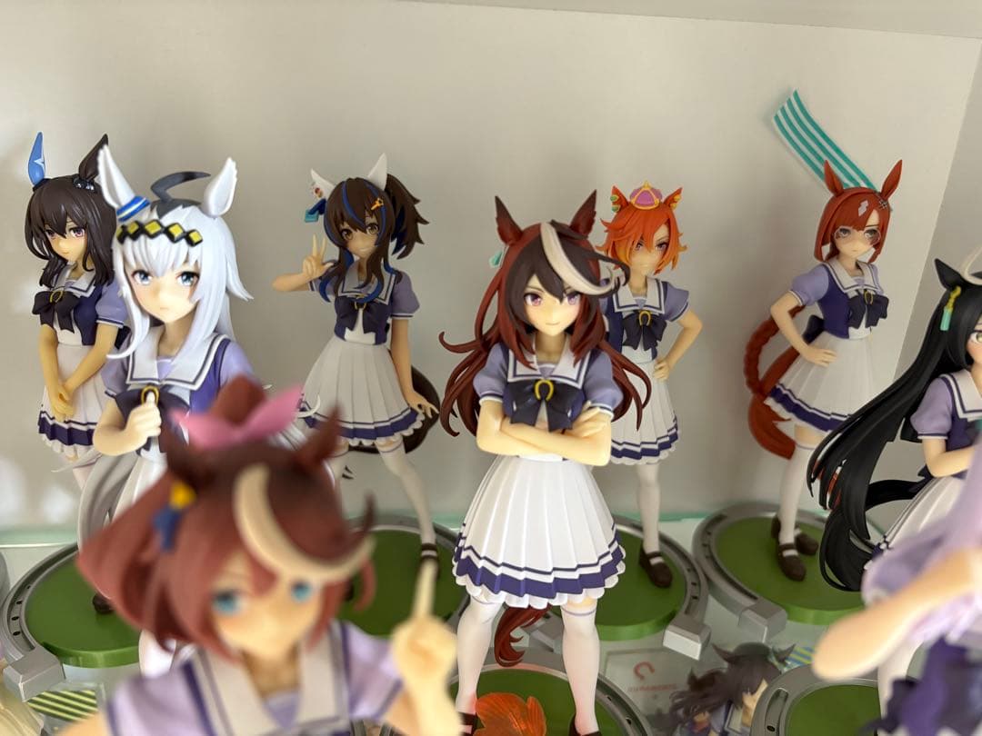 ウマ娘 制服フィギュア30体+アクスタ4枚