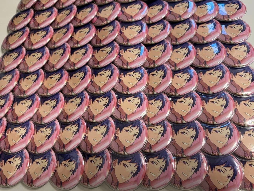 伏見弓弦 缶バッジ