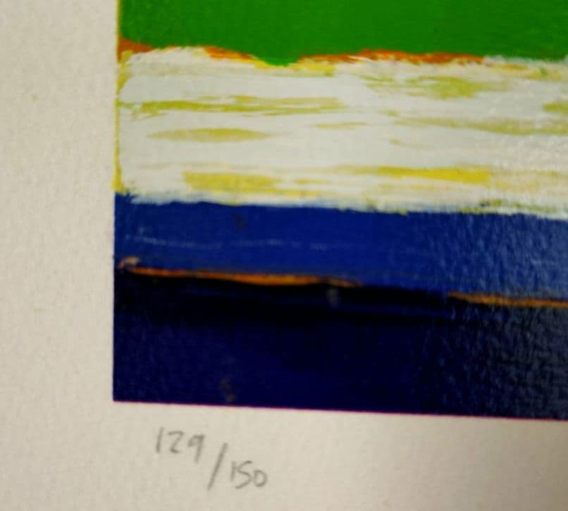 絵画　シルクスクリーン版画　シ―ト