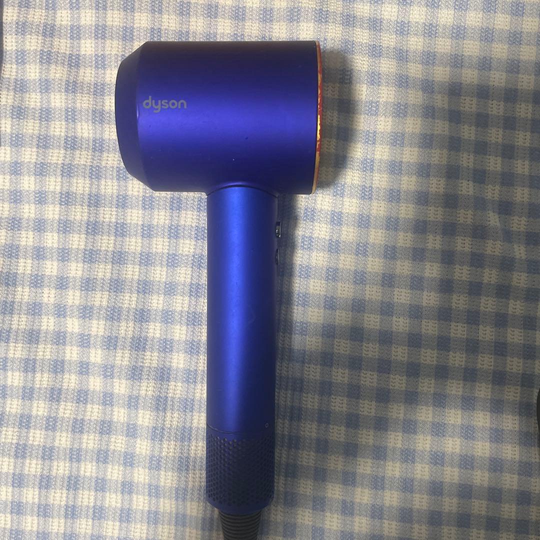 限定 dyson ダイソン ドライヤー ブルー ゴールド
