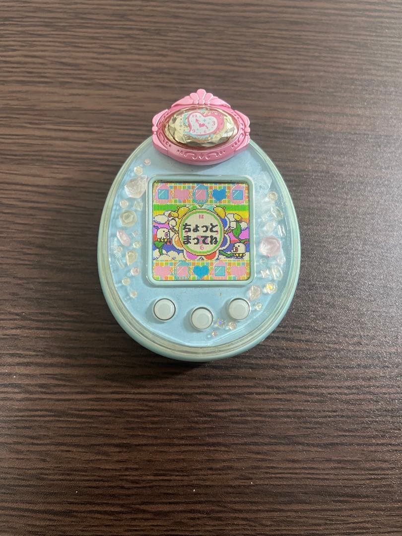 【期間限定値下げ】たまごっちピース本体のみ　ブルー　動作確認済み