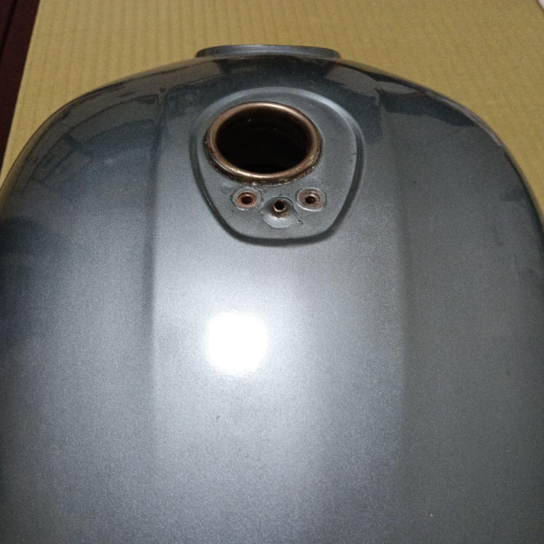 バイクタンク 　エストレヤRS用　リキッドシルバーメタリック　キャブレター車用