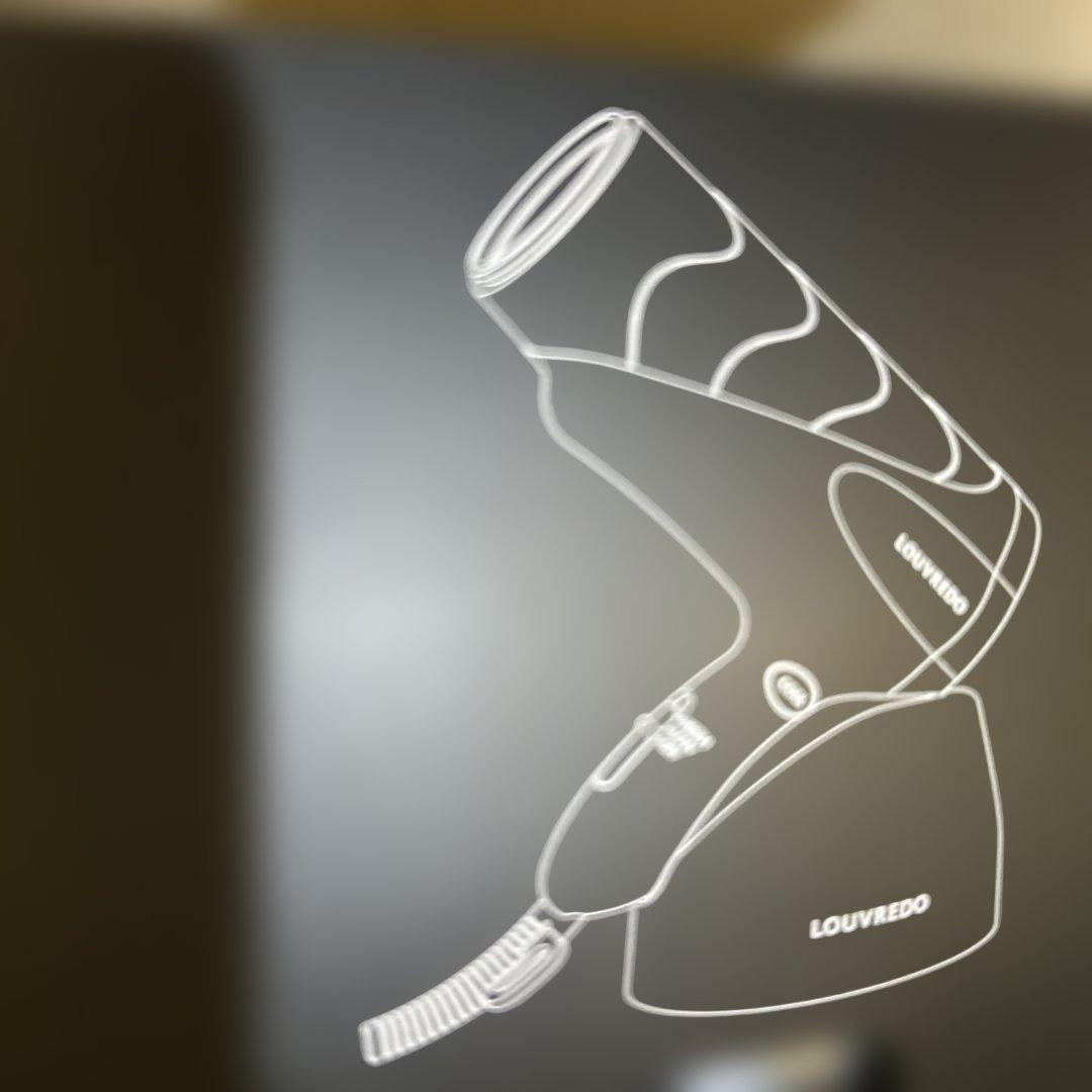 あゆみん復元ドライヤー ドライヤースタンド　パドルブラシ　3点セット＋本