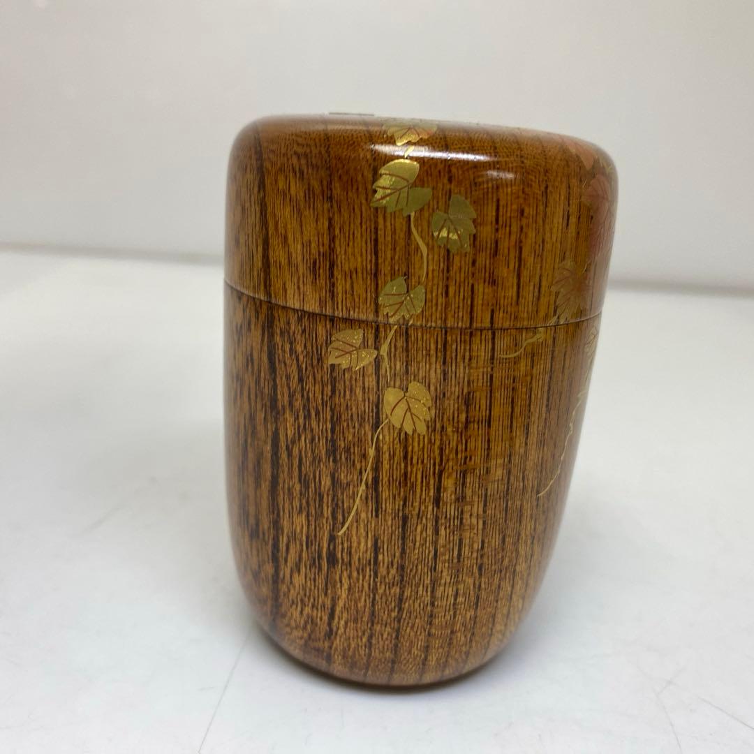 ☆茶3 中林星山　長棗　高さ約7.9㎝　東さ7-1115③