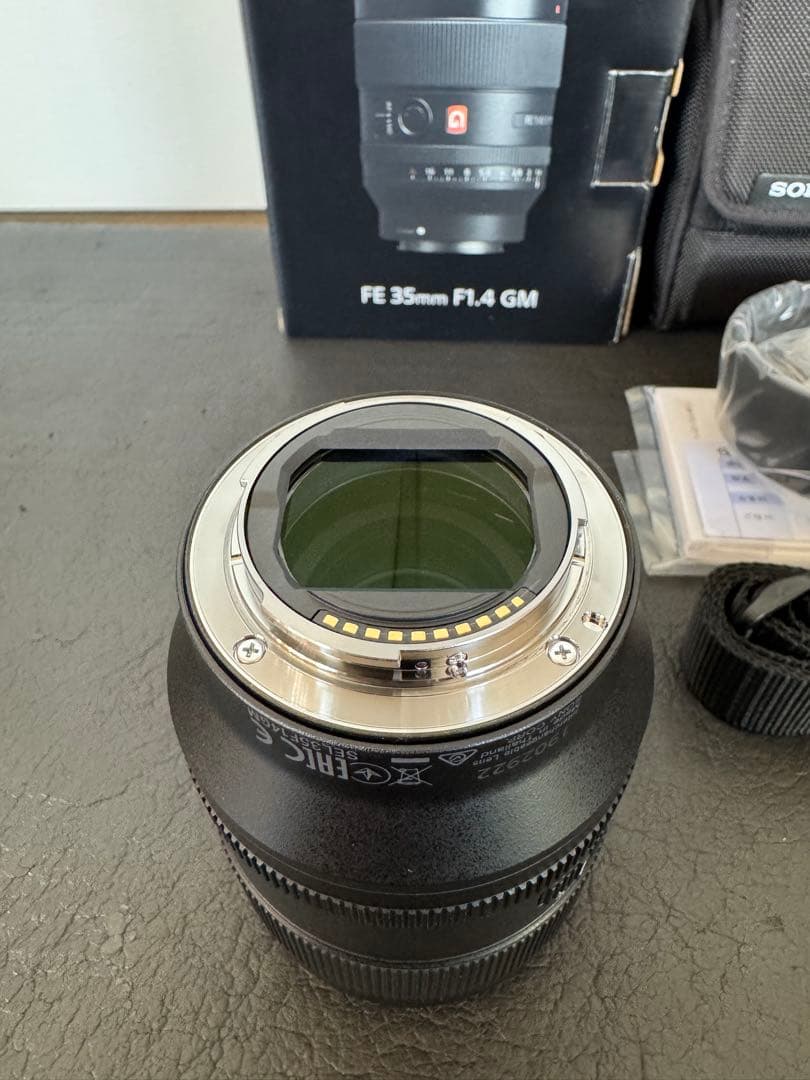 【超美品】 SONY FE 35mm F1.4 GM SEL35F14GM