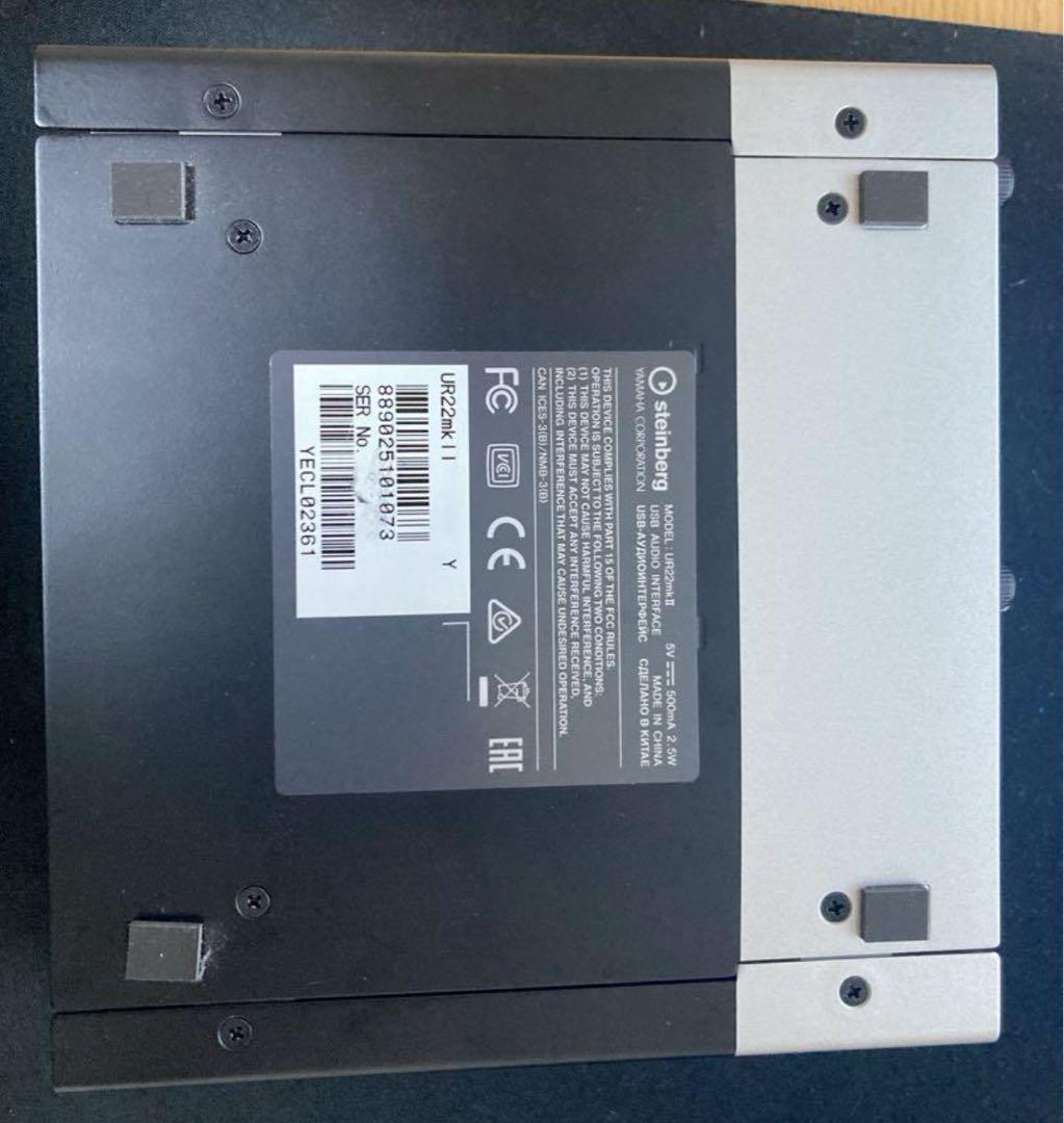 Steinberg UR22 mk II USB3.0オーディオインターフェイス