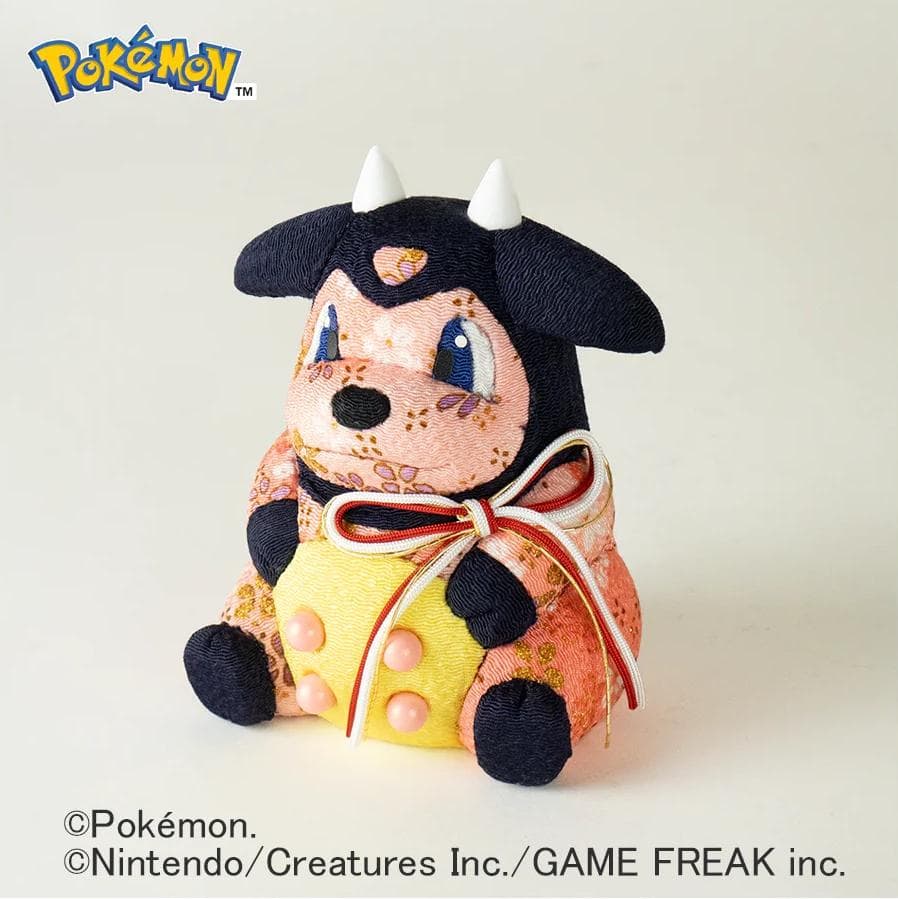 真多呂　江戸木目込人形　ポケモン　ミルタンク