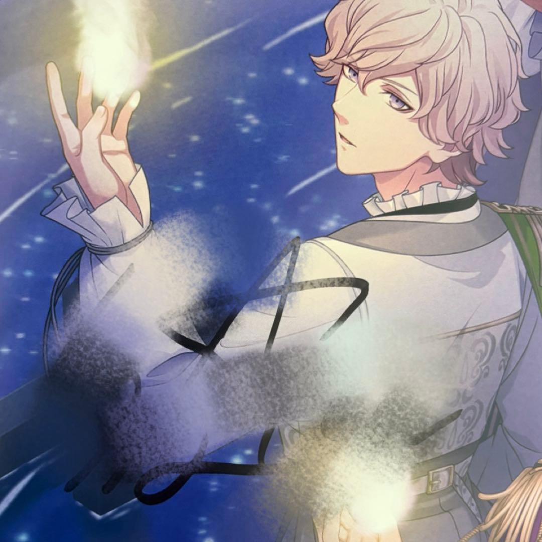 うたプリ 天草シオン 直筆サイン入りポスター