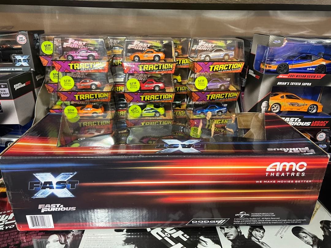 【希少】超特大 ワイルドスピード ミニカー ポップコーンバケット チャージャー